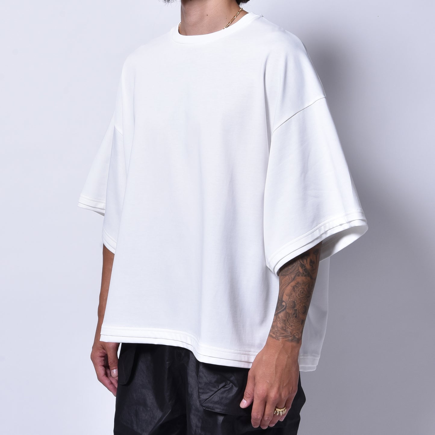 rin / Dolman Basic S/S Tee WH