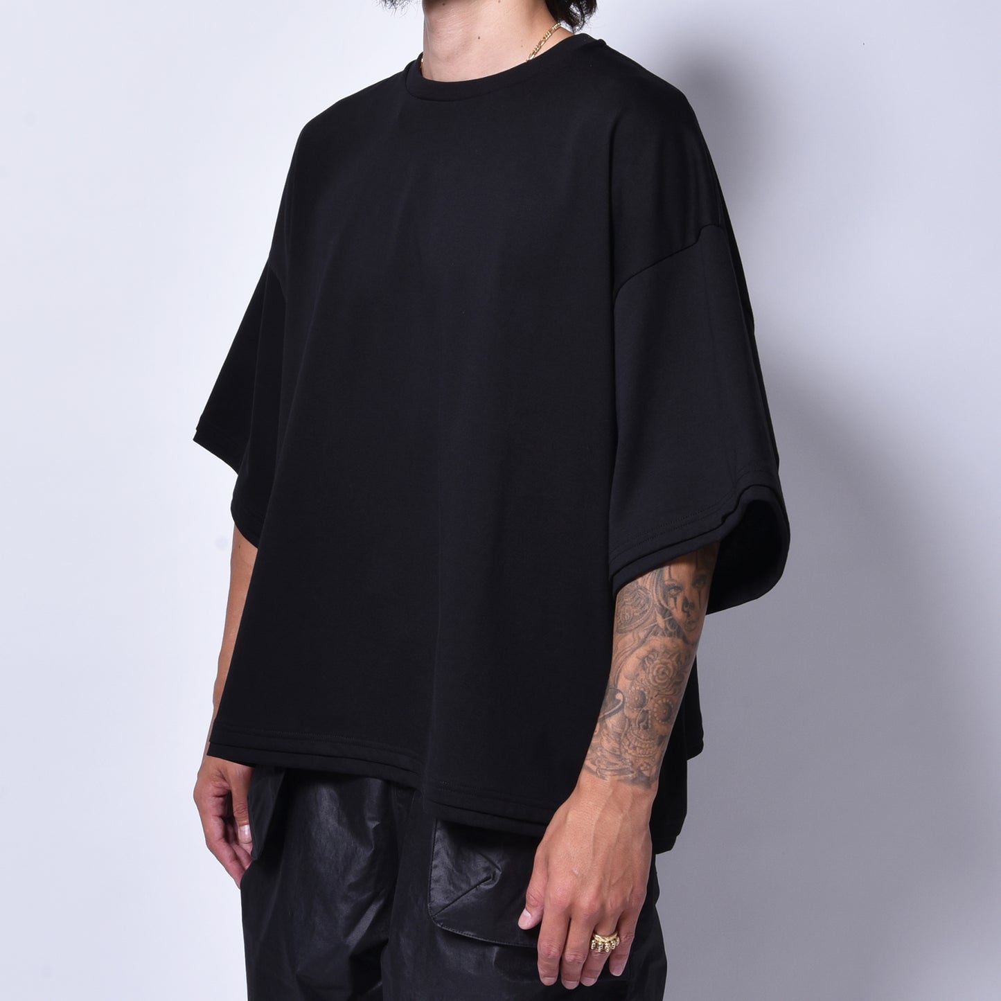 rin / Dolman Basic S/S Tee BK