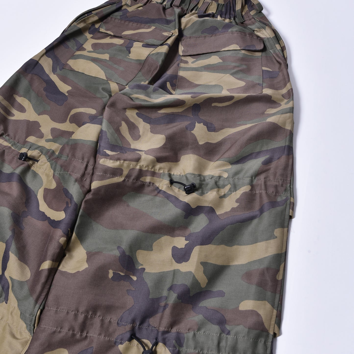 rin / Teck Tuck Wide Pants CAMO