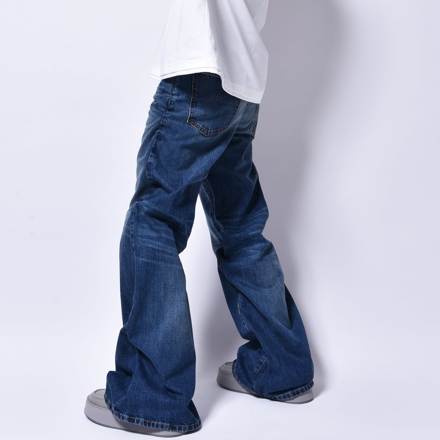 COÛT DE LA LIBERTÉ / Victor Wired Crispy Rigid Denim Wide Leg