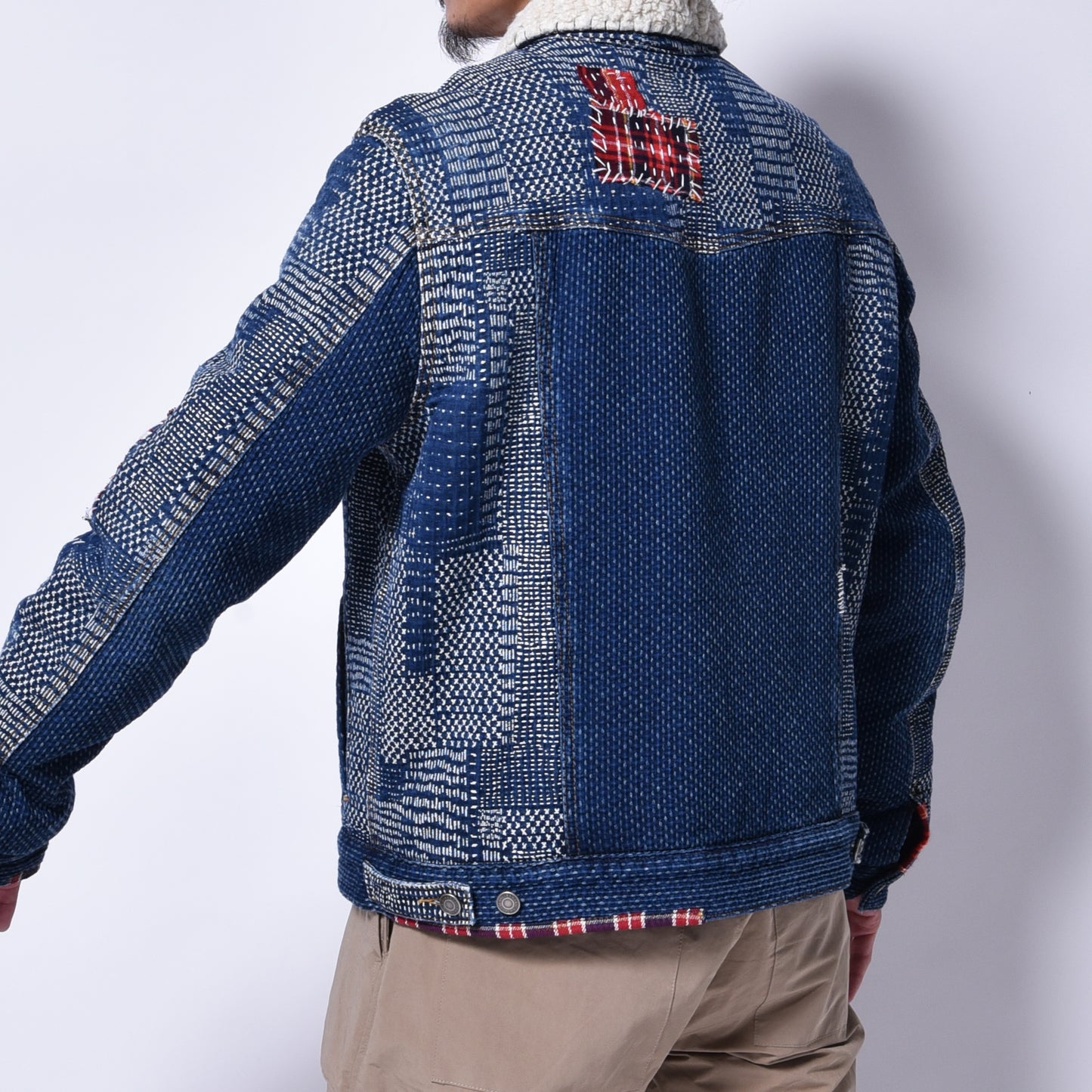 COÛT DE LA LIBERTÉ / Johnny Japanese Dobby Denim Trucker Jacket