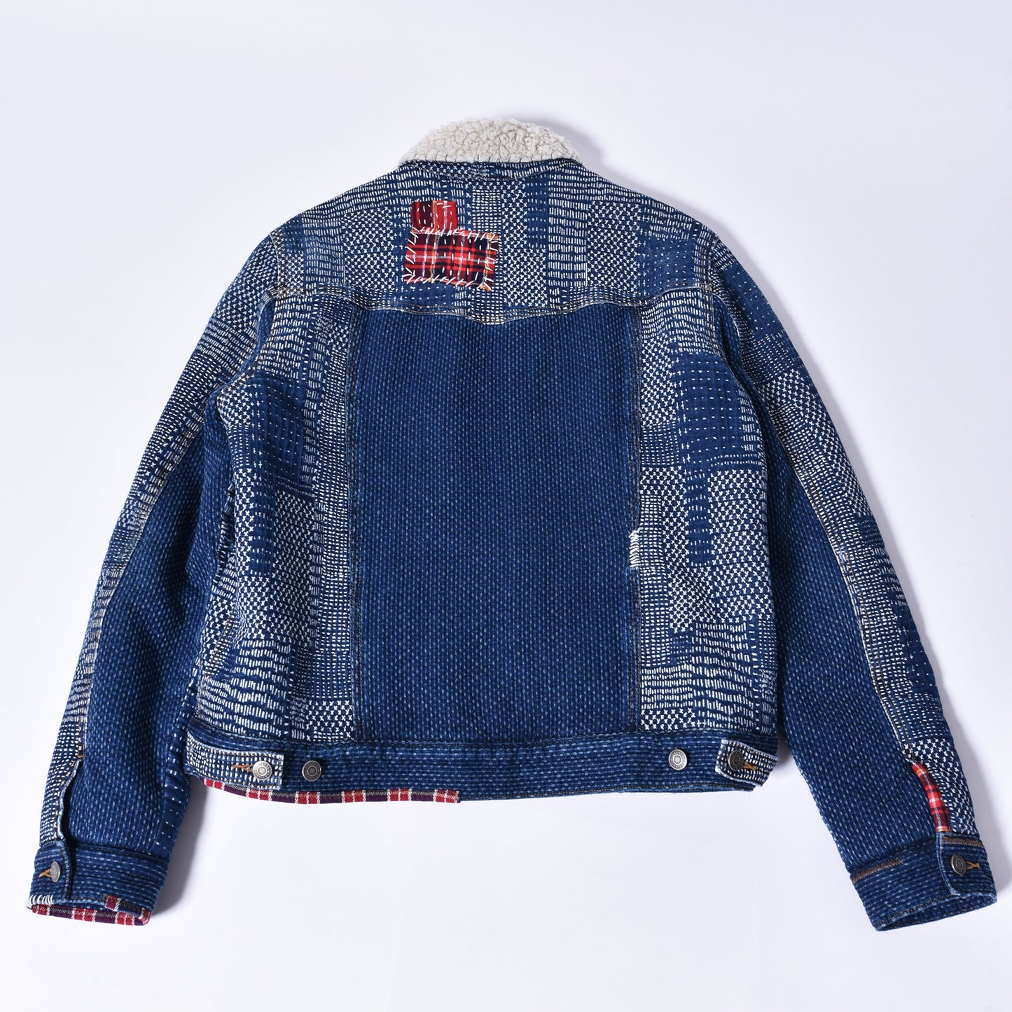 COÛT DE LA LIBERTÉ / Johnny Japanese Dobby Denim Trucker Jacket