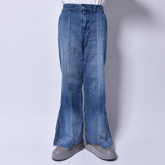 rin / Double Denim Pants STONE WASH