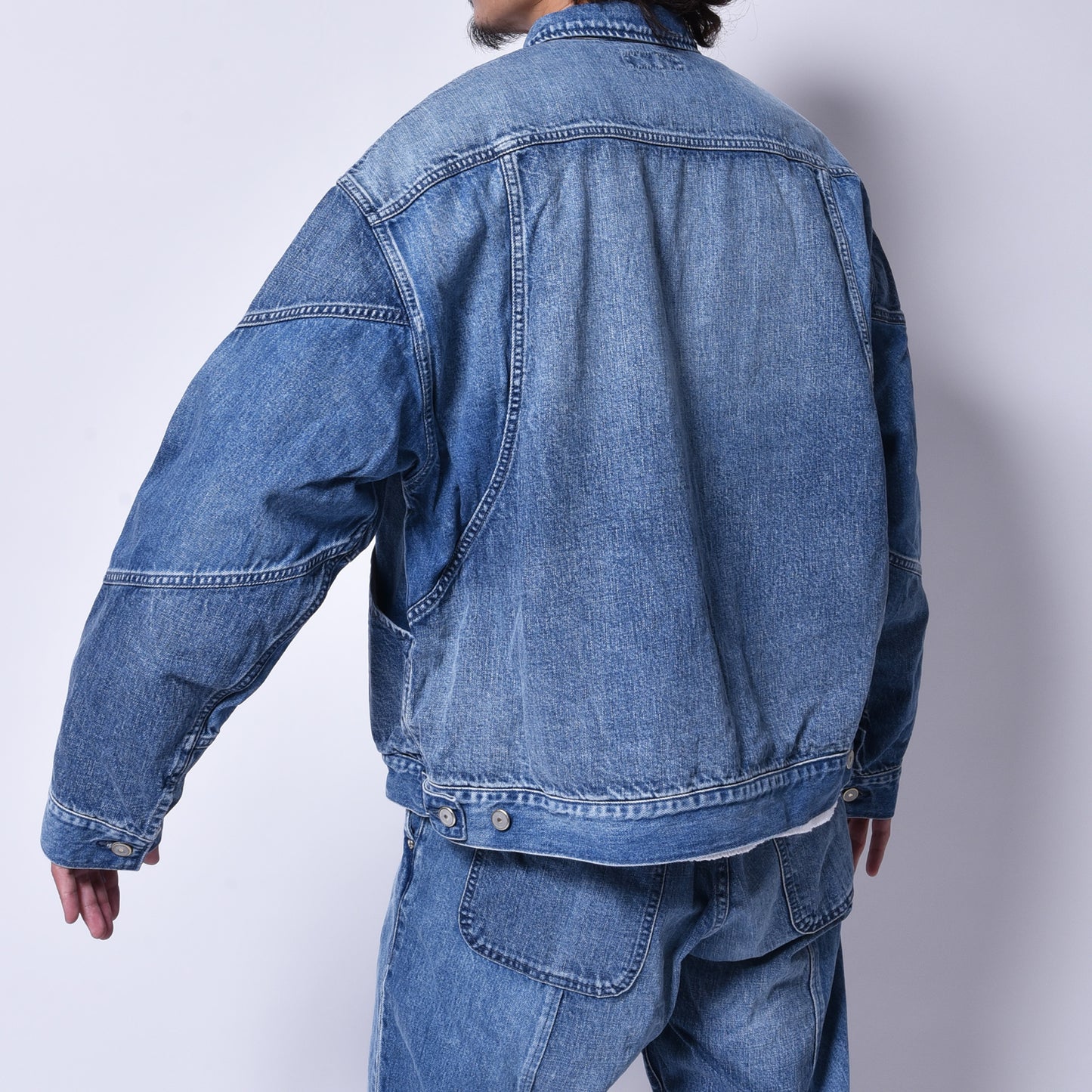 rin / Double Denim Jacket STONE WASH