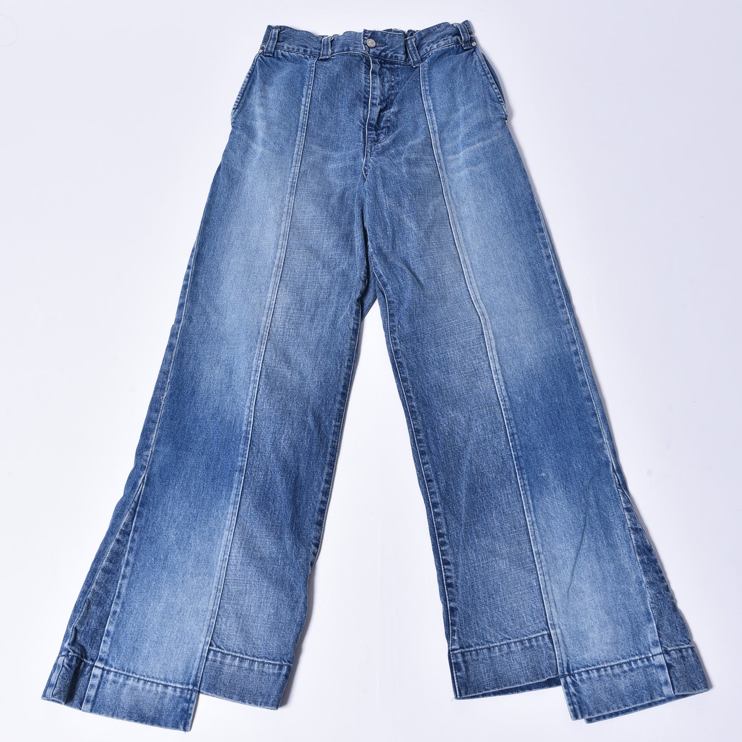 rin / Double Denim Pants STONE WASH