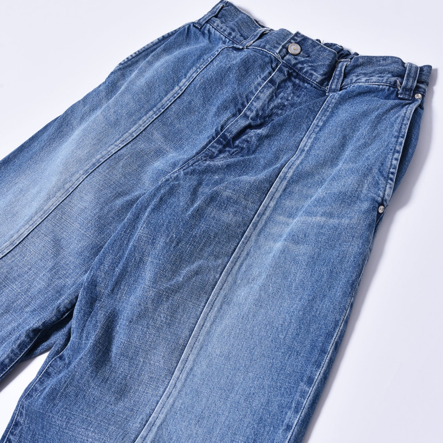 rin / Double Denim Pants STONE WASH