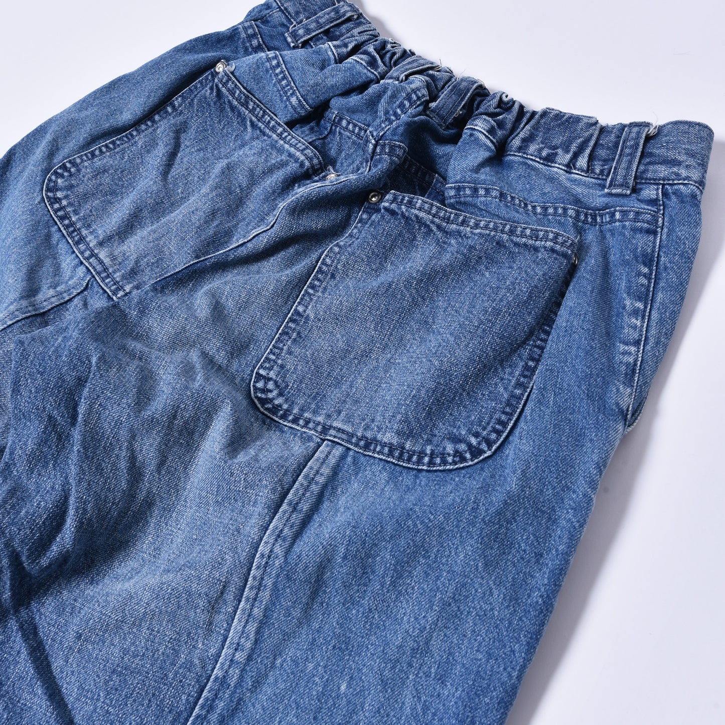 rin / Double Denim Pants STONE WASH