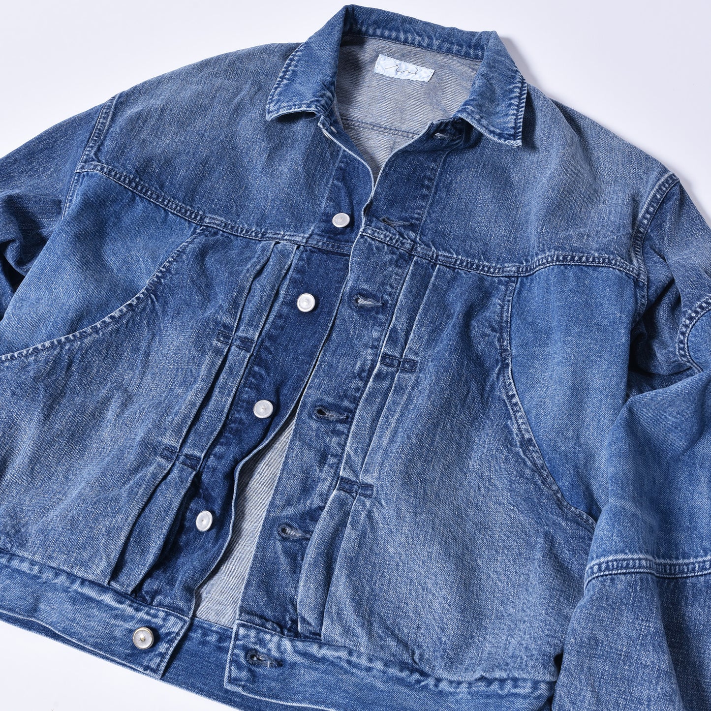 rin / Double Denim Jacket STONE WASH