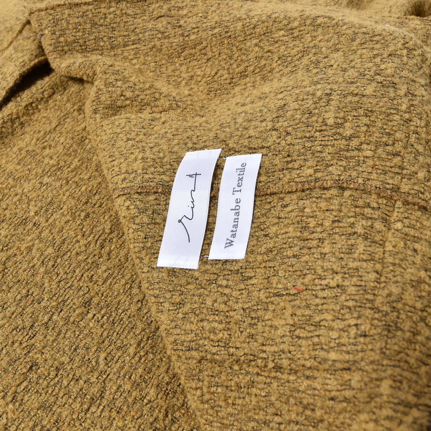 rin × WATANABE TEXTILE / Baby Alpaca Knit Cardigan GOLD