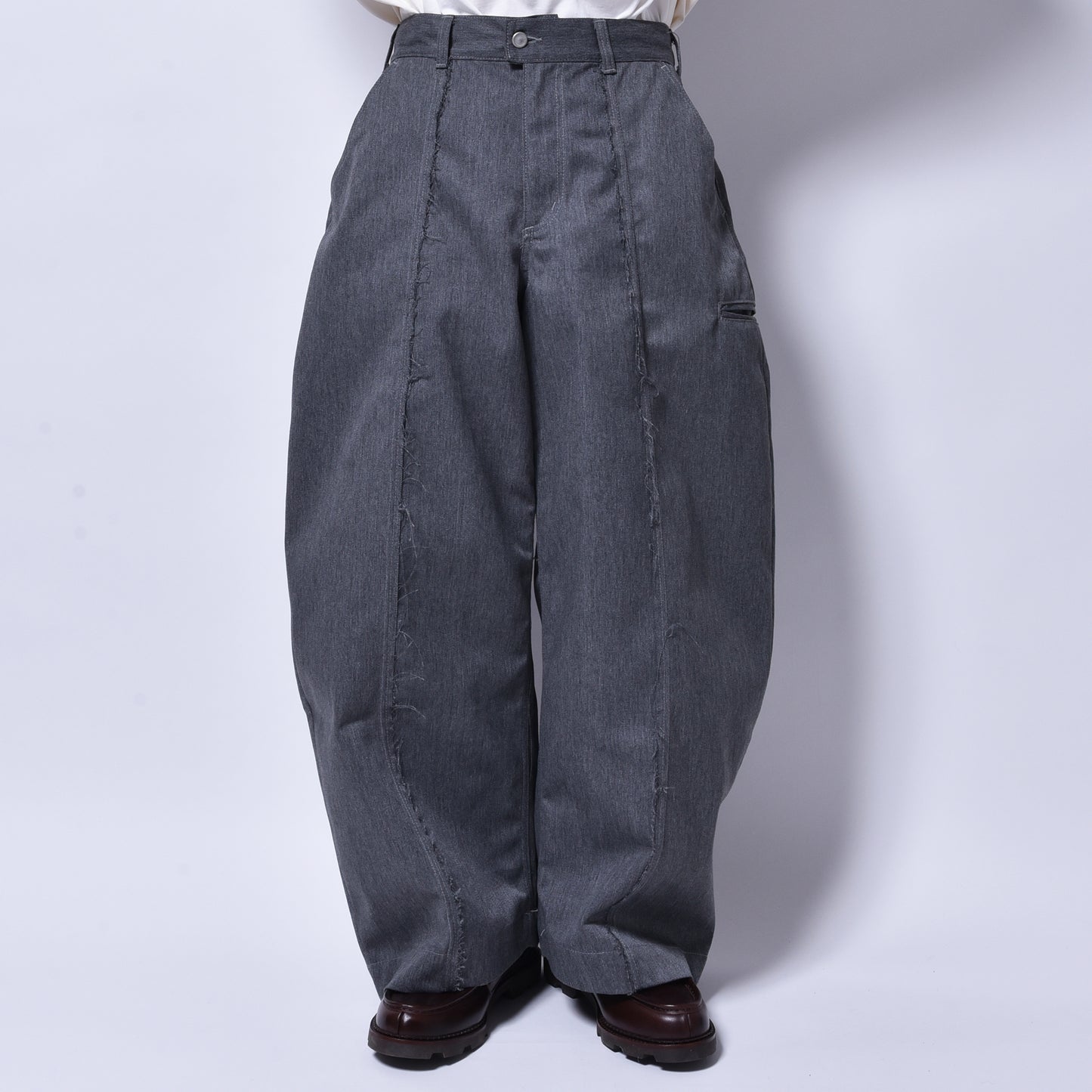 rin / DD Switch Wide Pants GREY