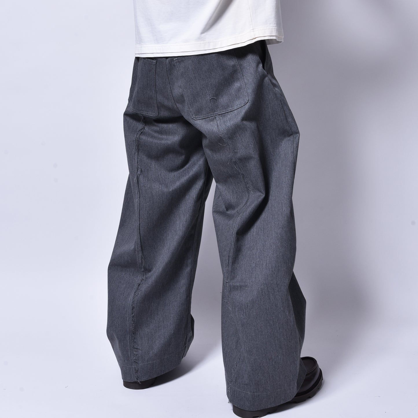 rin / DD Switch Wide Pants GREY