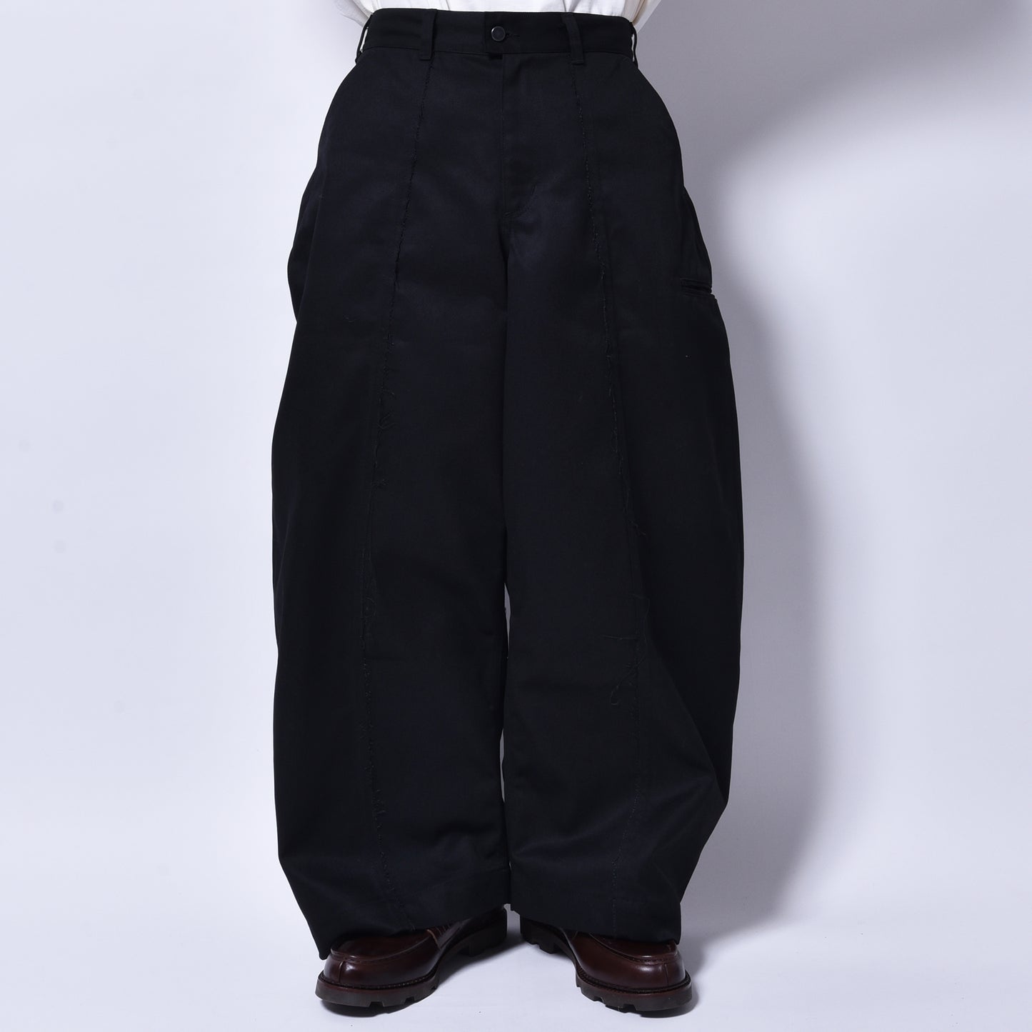 rin / DD Switch Wide Pants BK