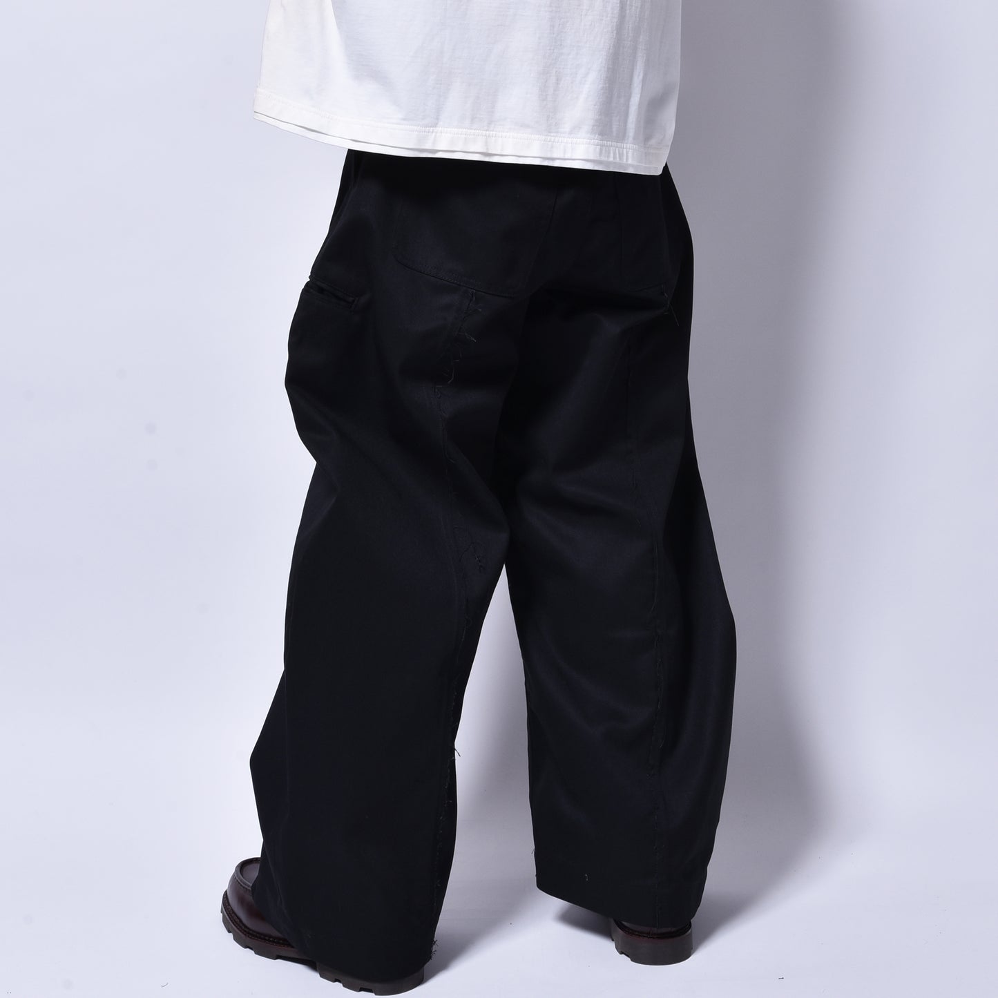 rin / DD Switch Wide Pants BK