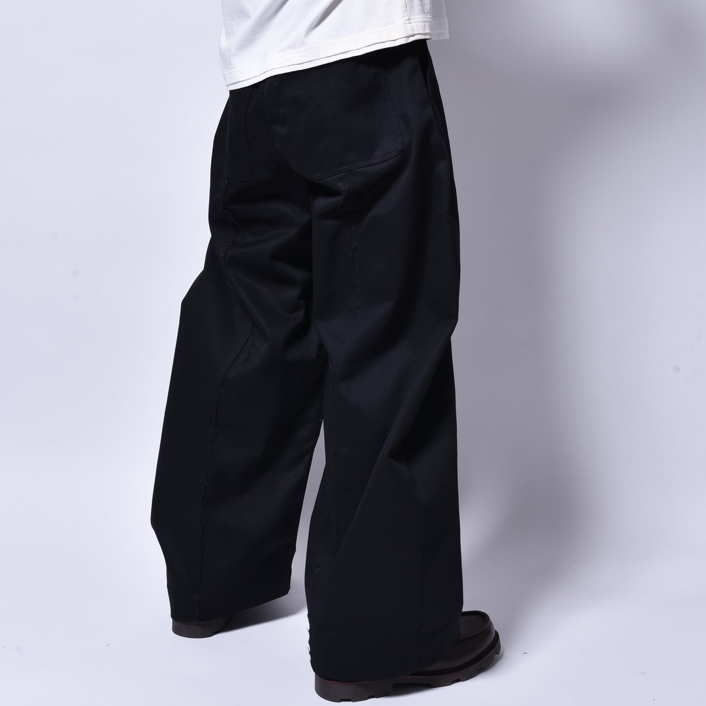 rin / DD Switch Wide Pants BK