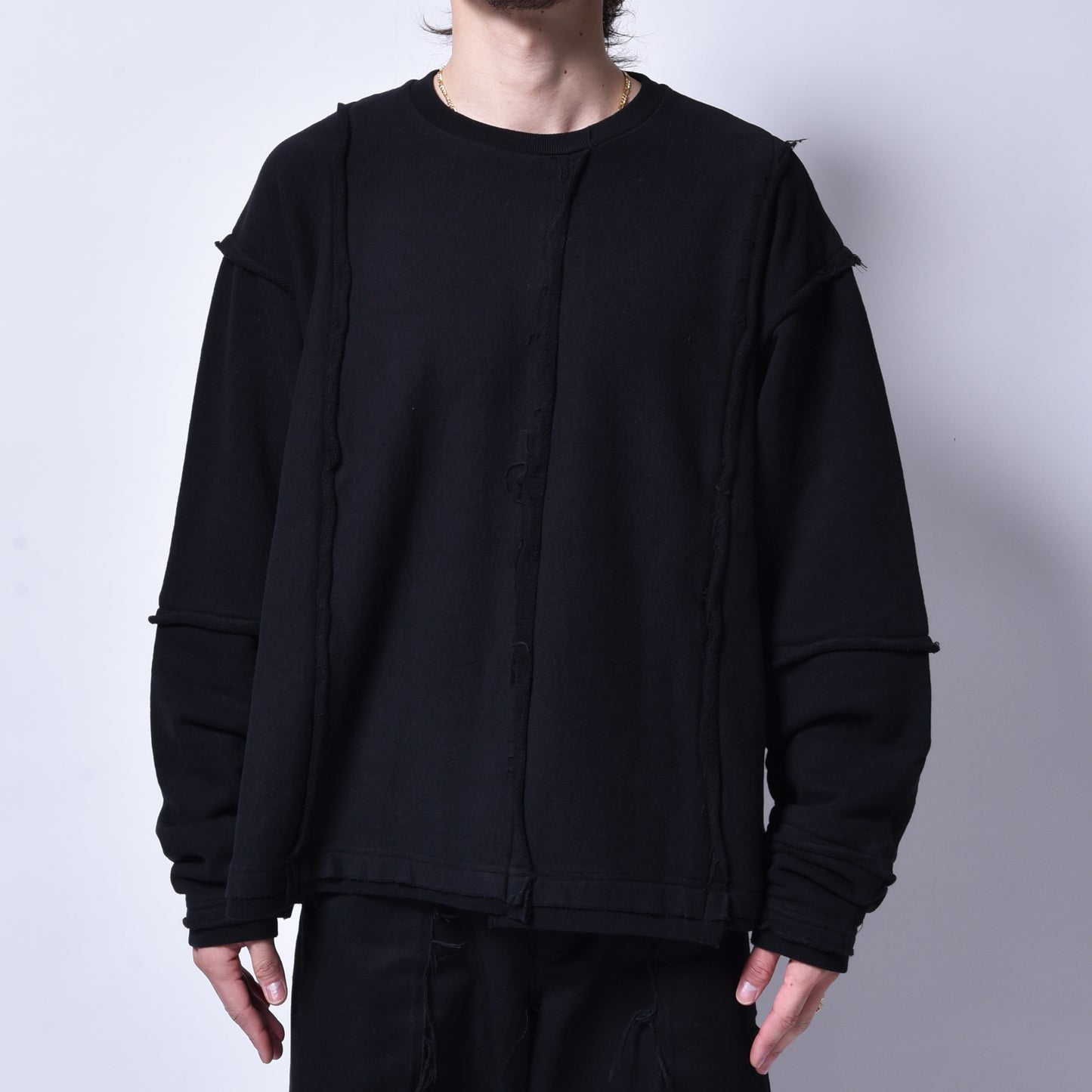 rin / Switch Sweat Long Sleeve BK