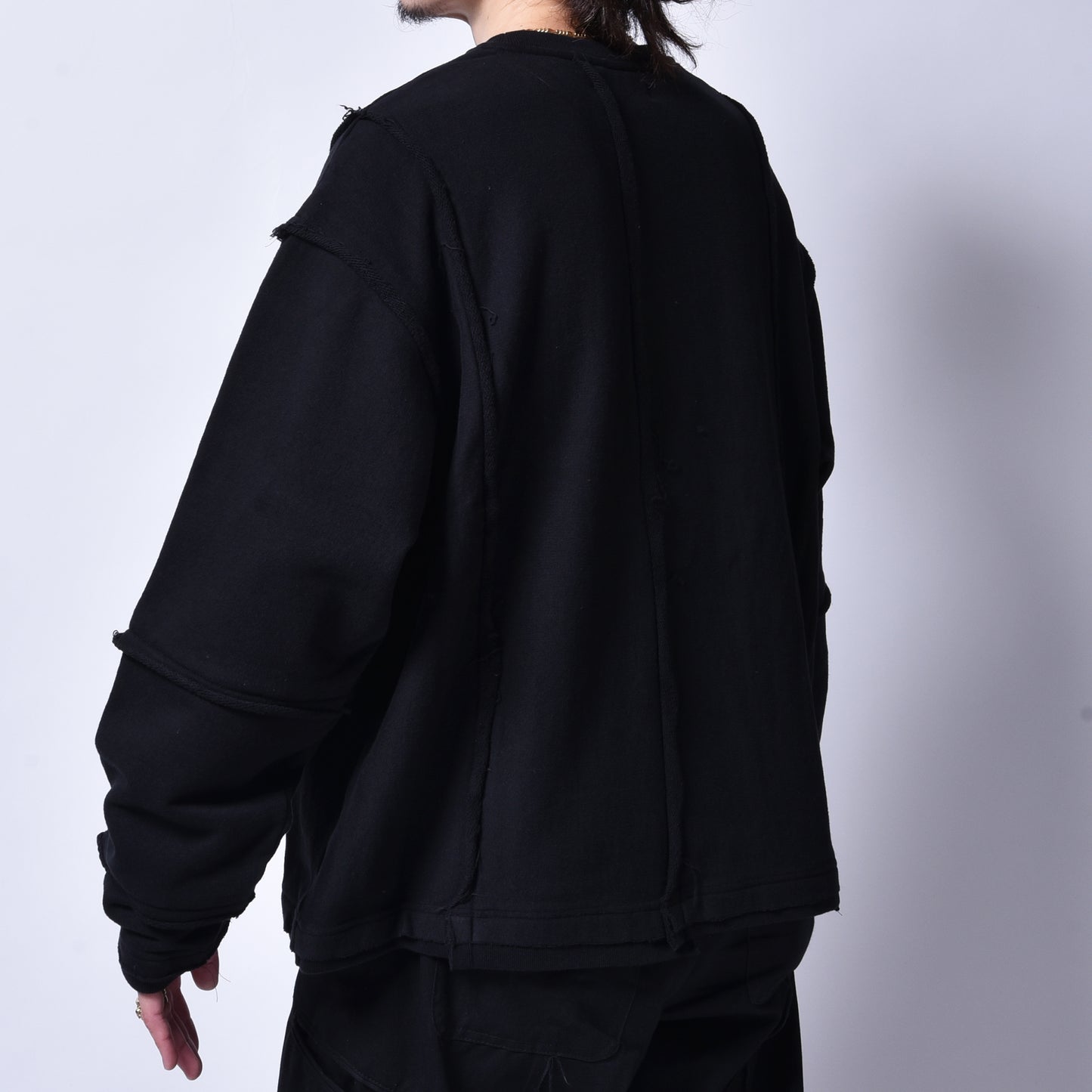 rin / Switch Sweat Long Sleeve BK