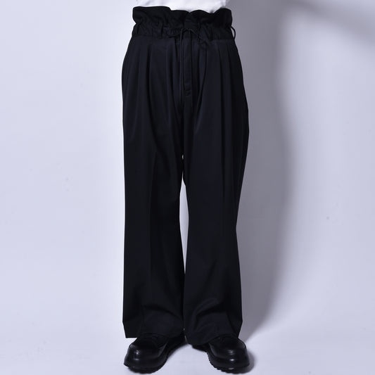 rin / Wrap Slacks Pants BK