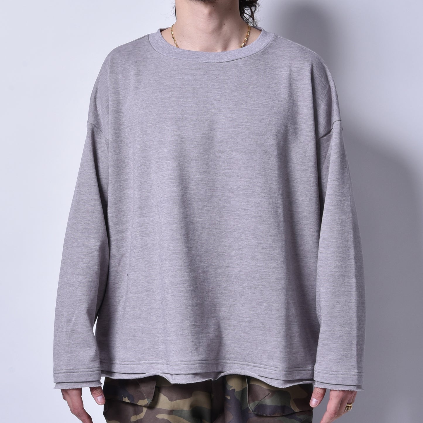 rin / Softy Organic Long Sleeve GREY