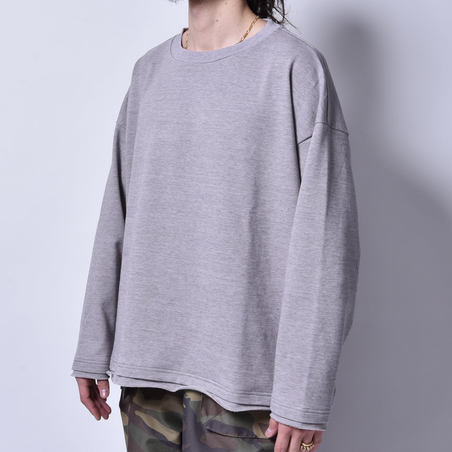 rin / Softy Organic Long Sleeve GREY