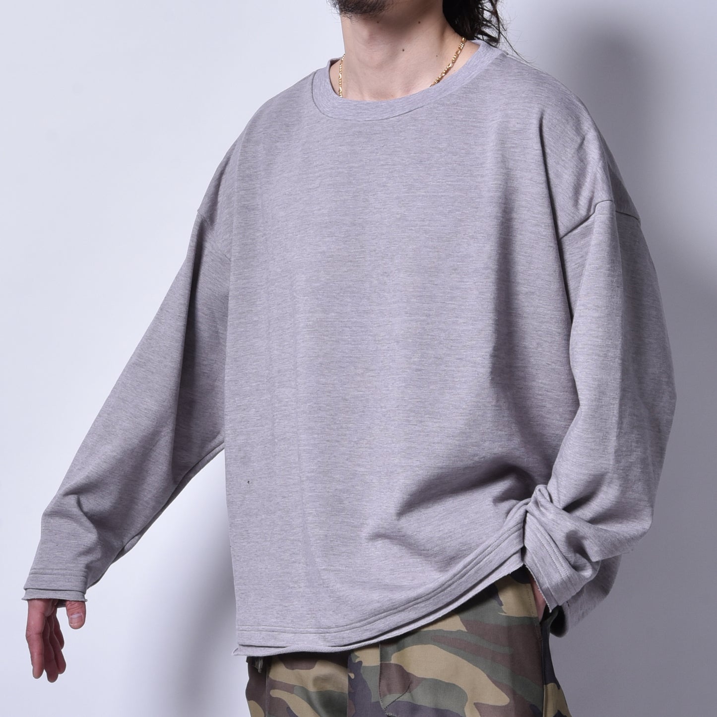 rin / Softy Organic Long Sleeve GREY