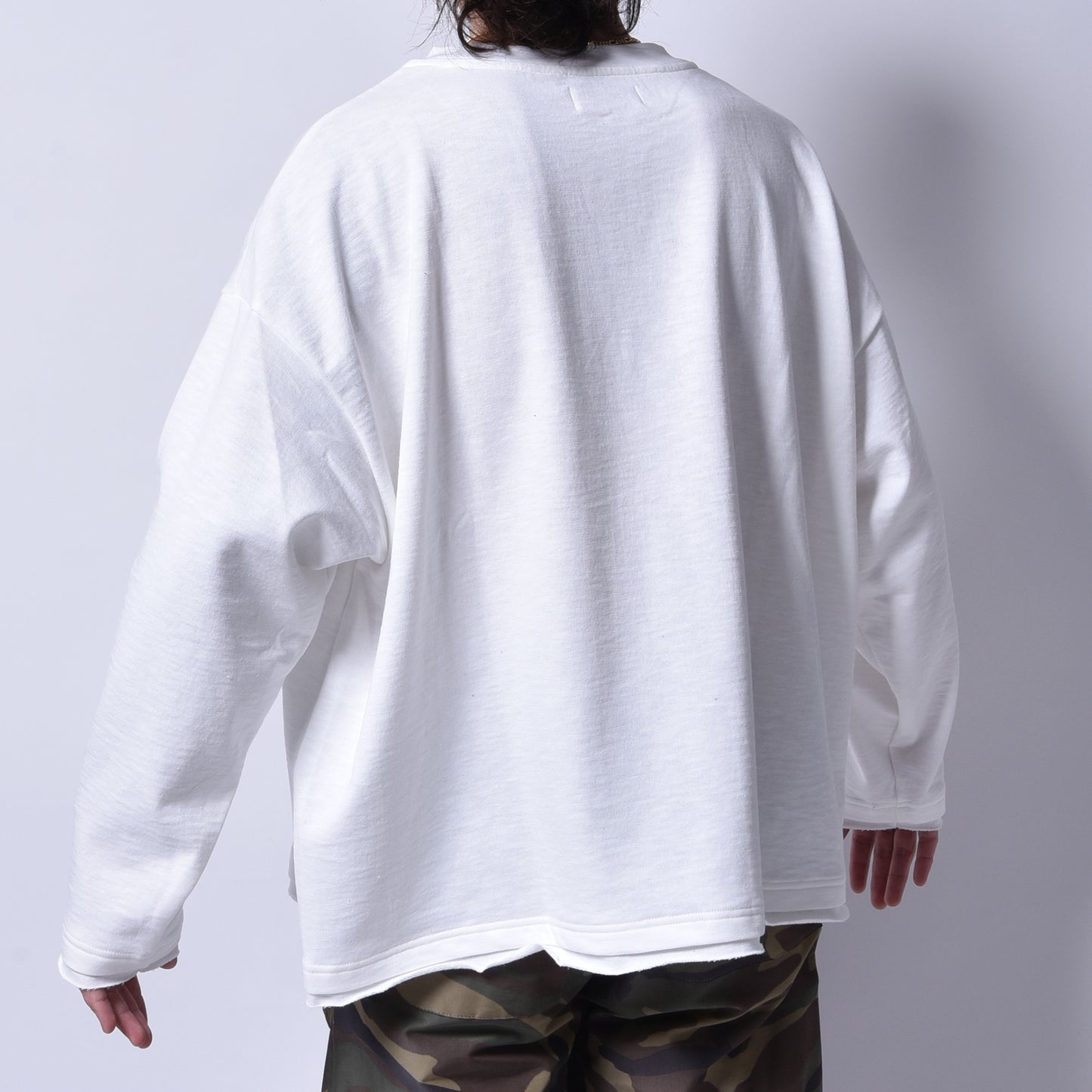 rin / Softy Organic Long Sleeve WH