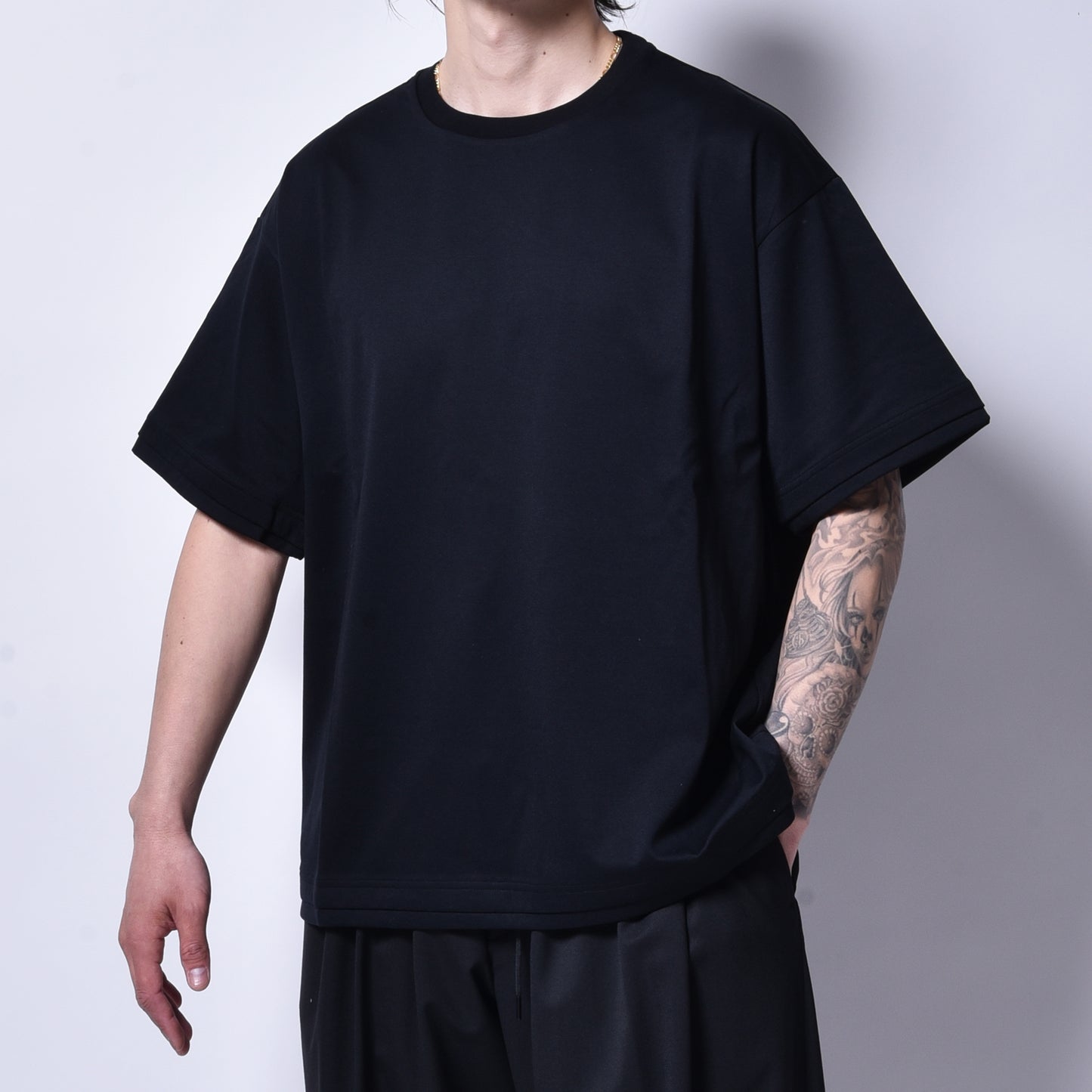 rin / Basic Cool S/S Tee BK