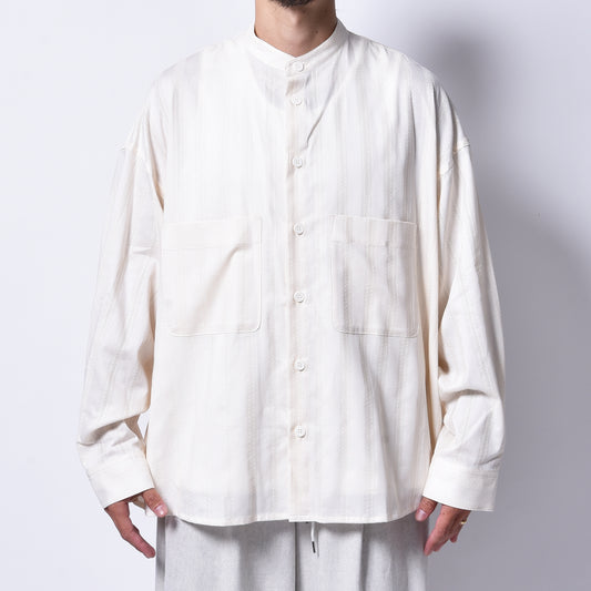 rin / Mesh No color Big L/S Shirt CRM