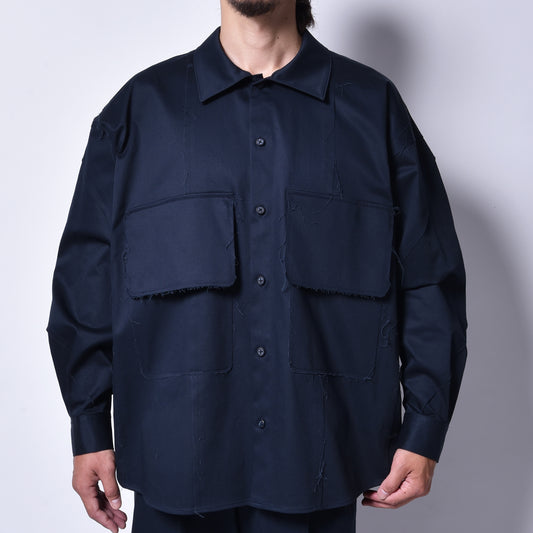 rin / Cut Switch L/S Shirt NV