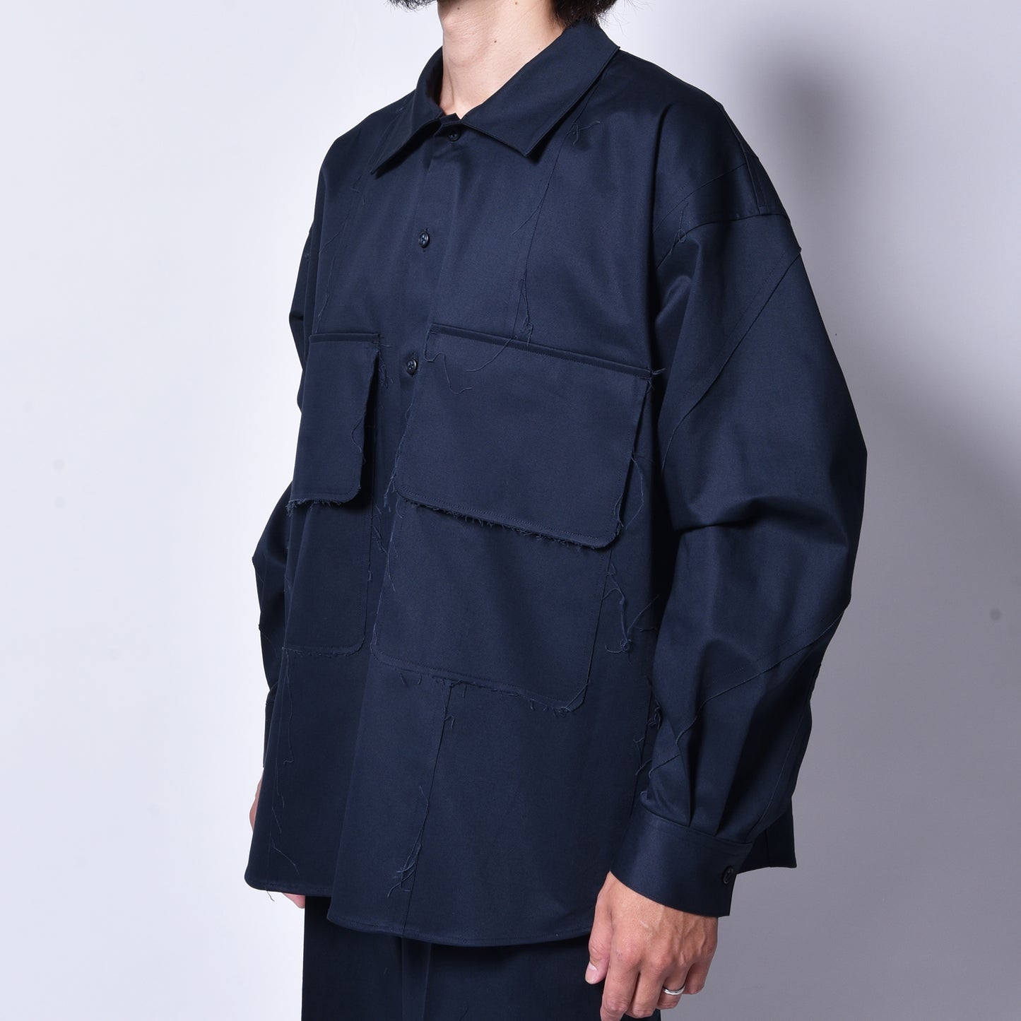 rin / Cut Switch L/S Shirt NV