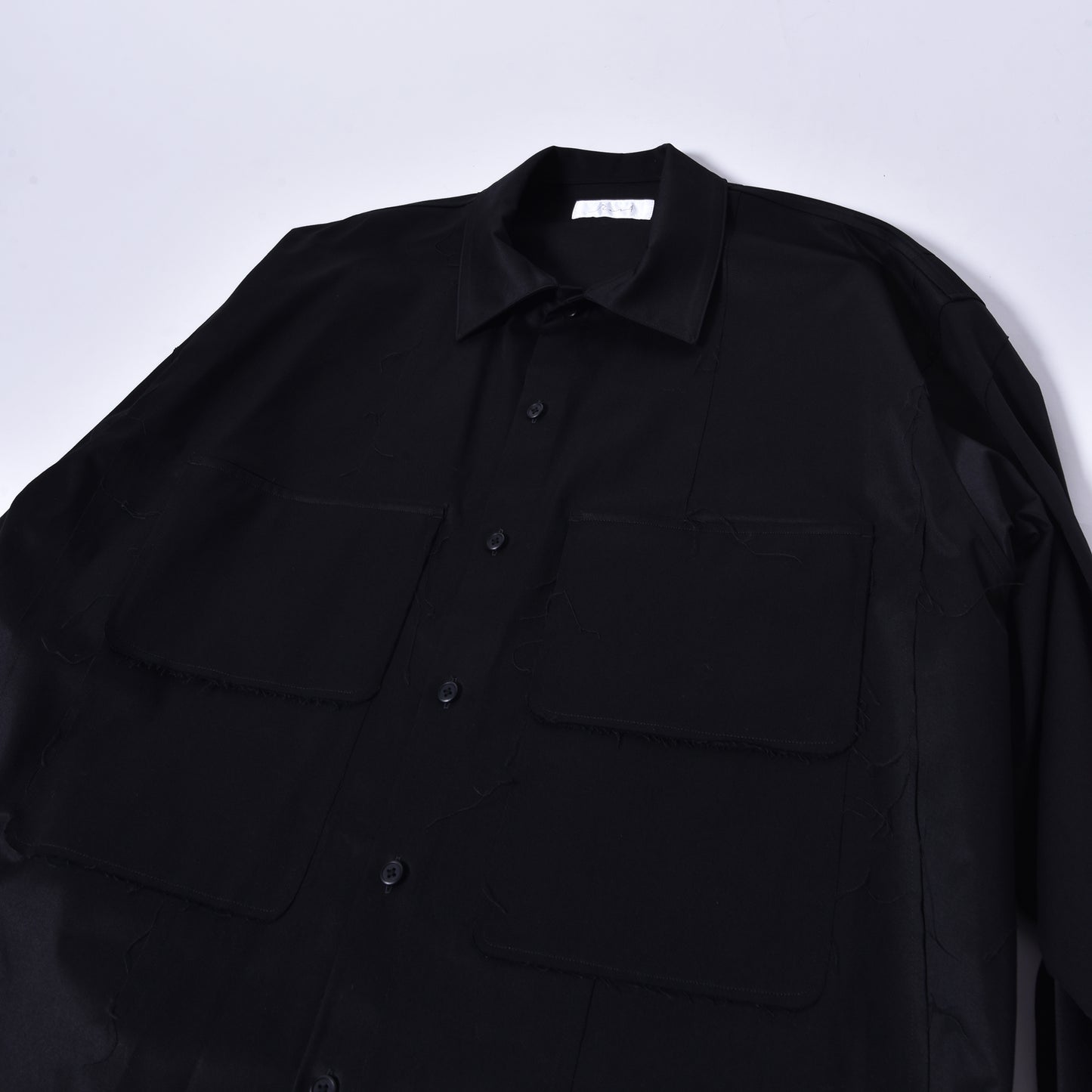 rin / Cut Switch L/S Shirt BK