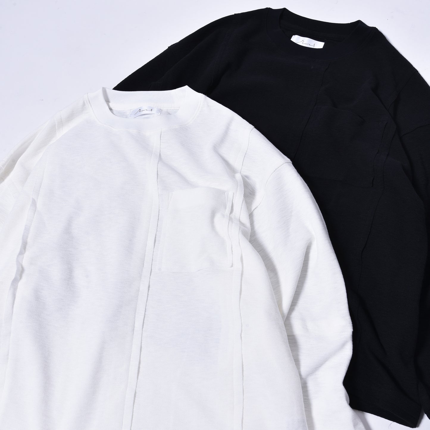 rin / Loose PK Cut Switch L/S Tee WH