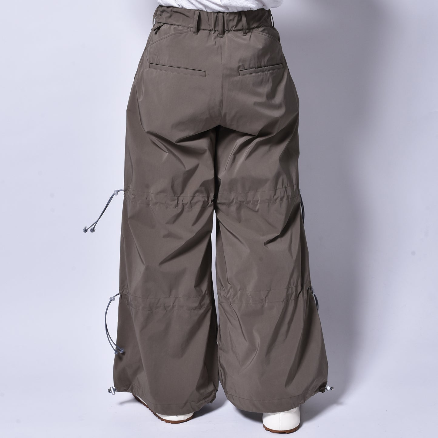rin / Code Tuck Shaka Pants KHAKI