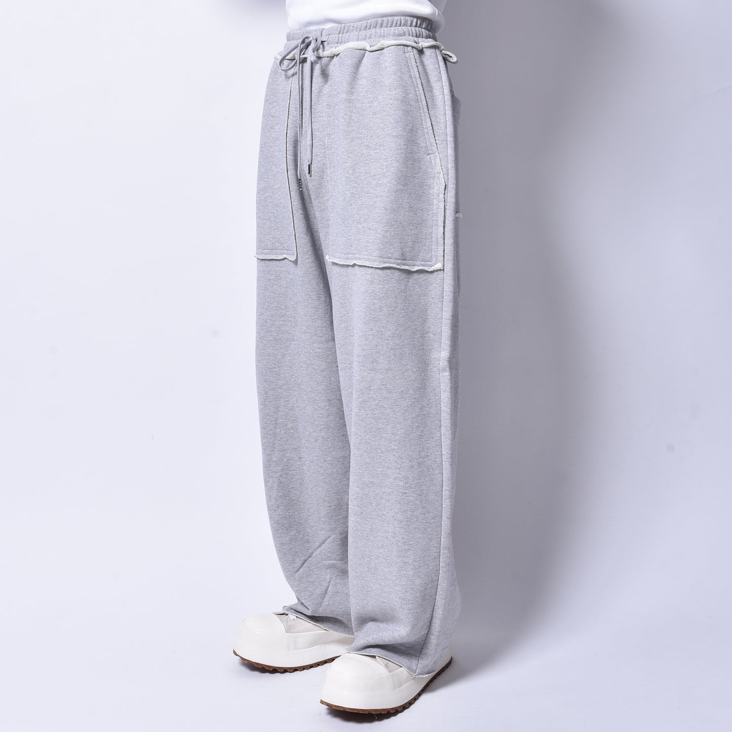 rin / Cut Sweat RAF Pants GREY