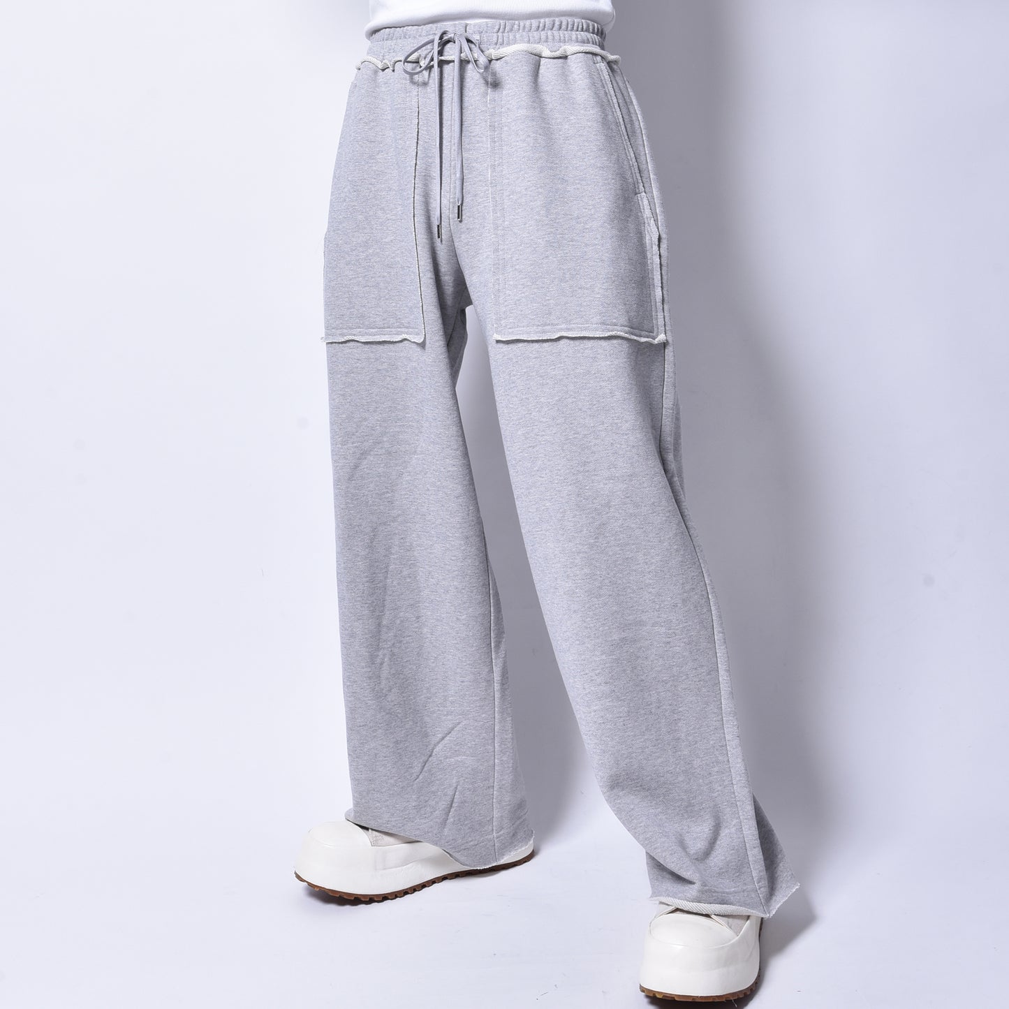 rin / Cut Sweat RAF Pants GREY