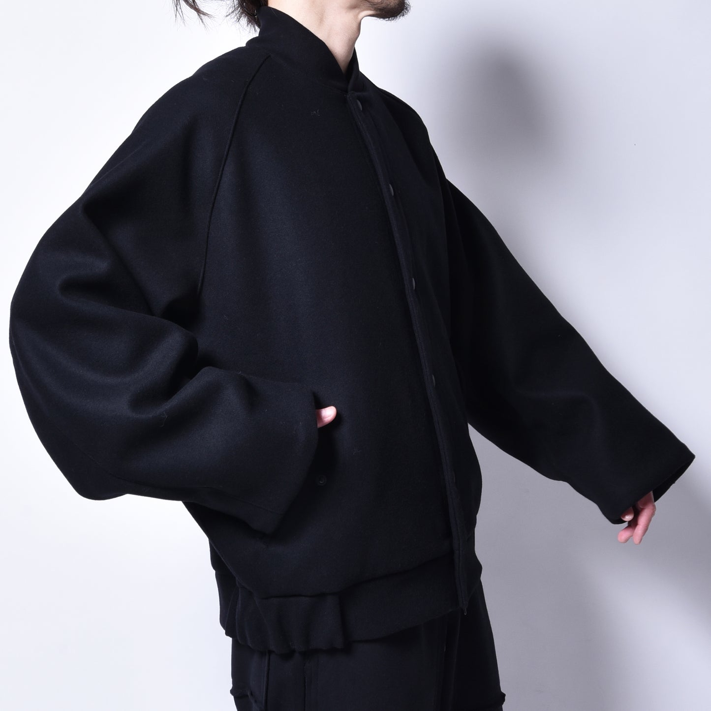 rin / Wool Classic ST Jacket BLACK