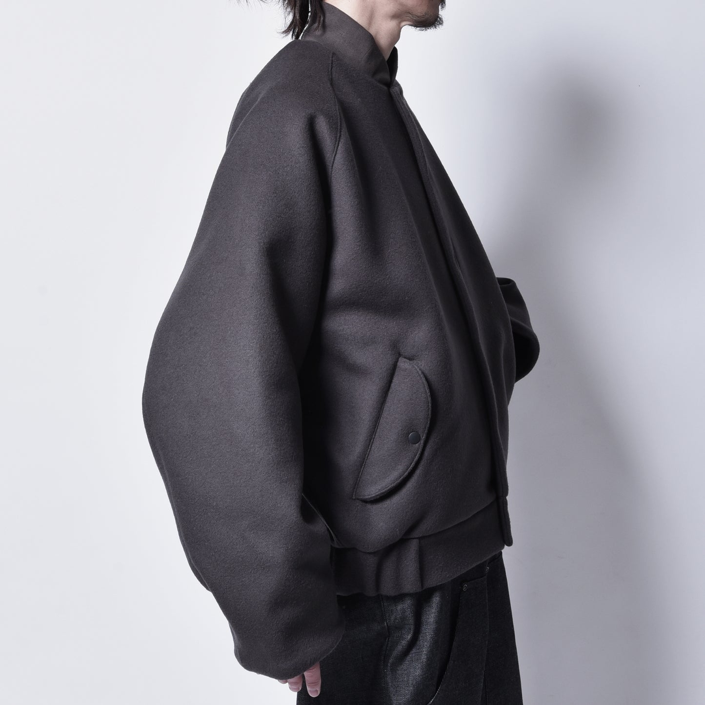 rin / Wool Classic ST Jacket KHAKI GREY