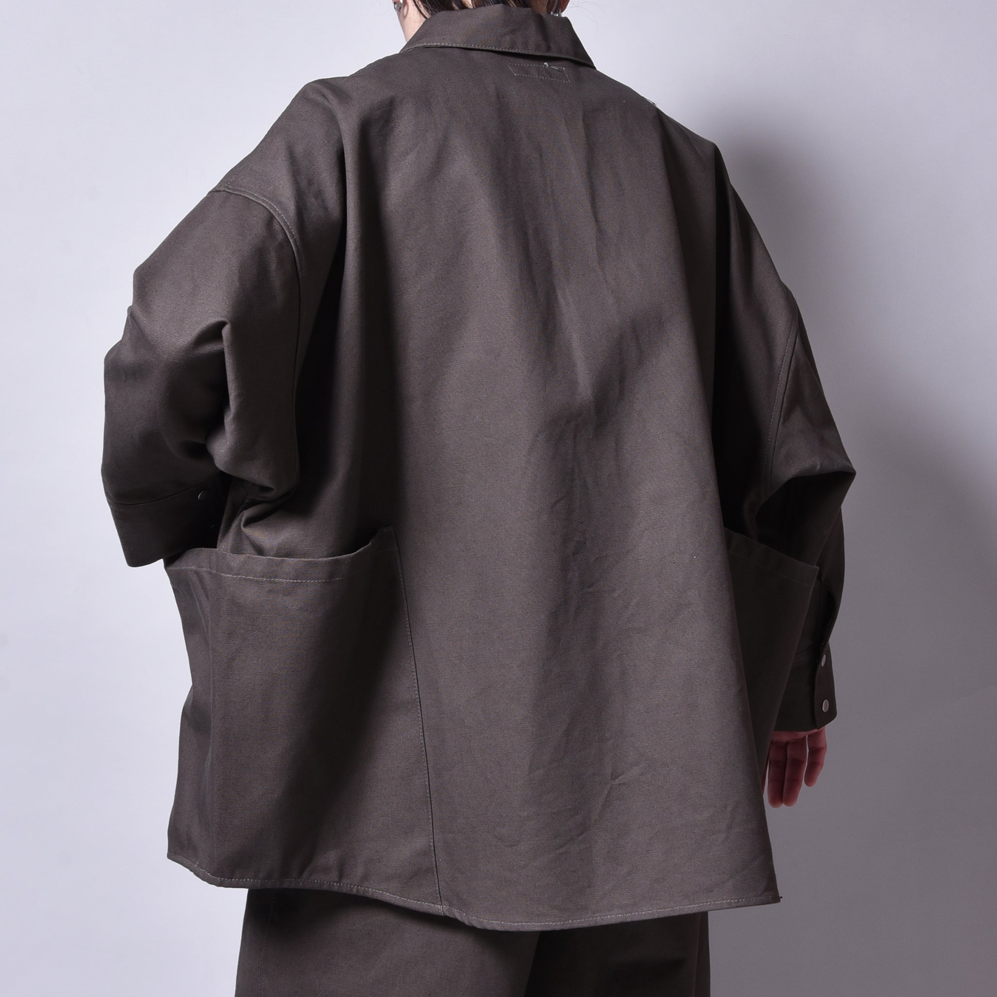 rin / Over DUG Shirt Jacket KHAKI – TTAGGG