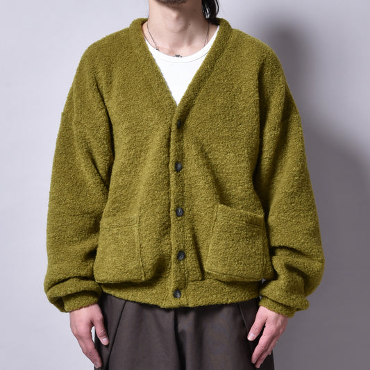 rin / Moco Wool Cardigan UGI YEL