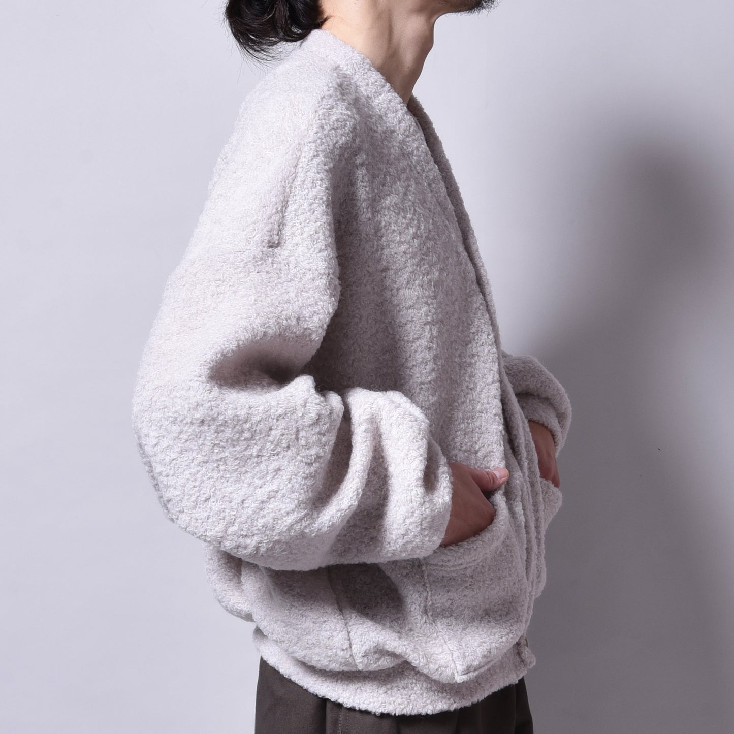 rin / Moco Wool Cardigan IVO