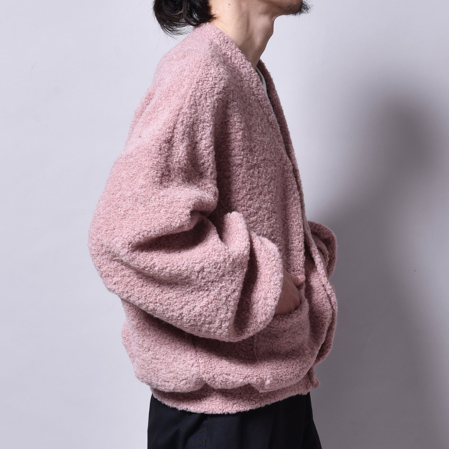 rin / Moco Wool Cardigan PINK