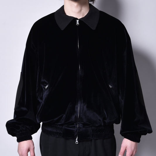 rin / Velvet Combi Blouson BK