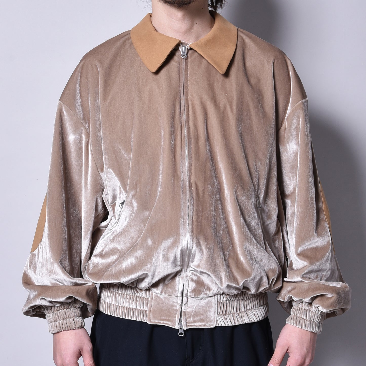 rin / Velvet Combi Blouson BEI