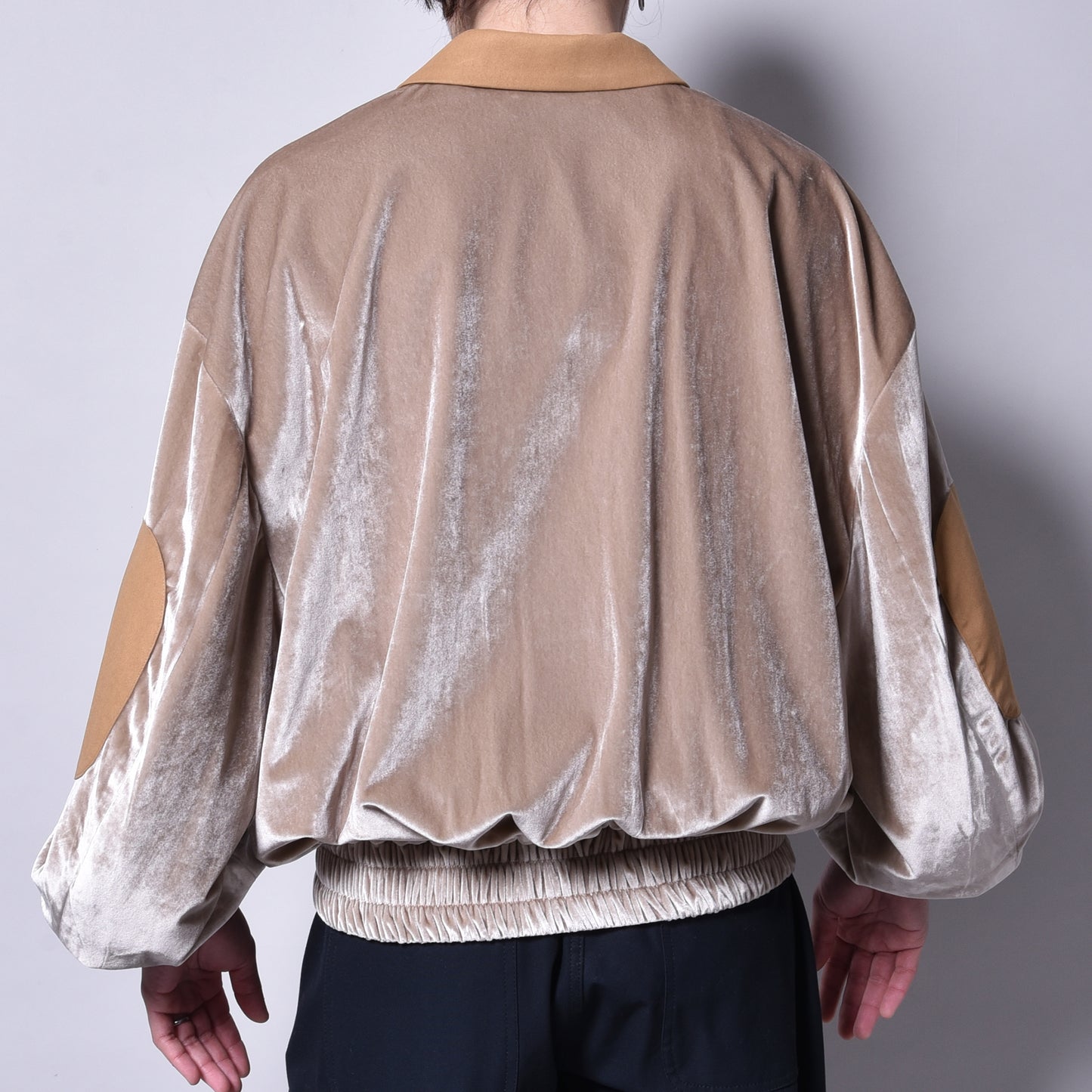 rin / Velvet Combi Blouson BEI