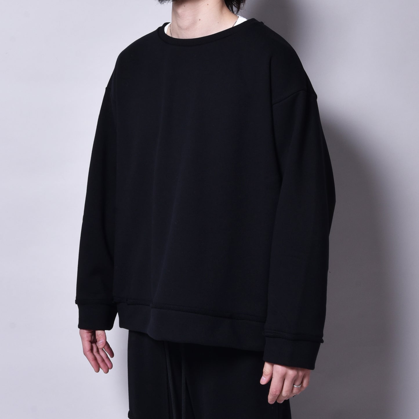 rin /Cut Loose Sweat Long Sleeve BK