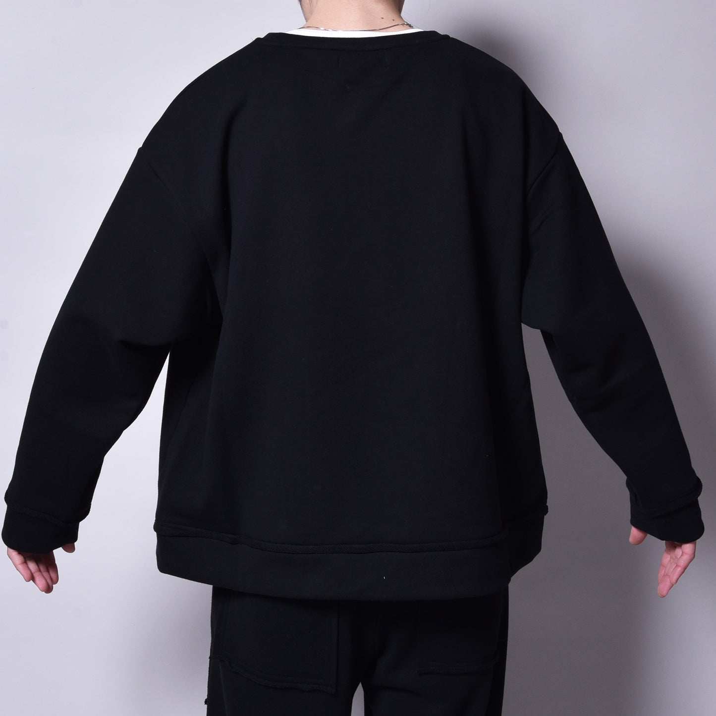 rin /Cut Loose Sweat Long Sleeve BK