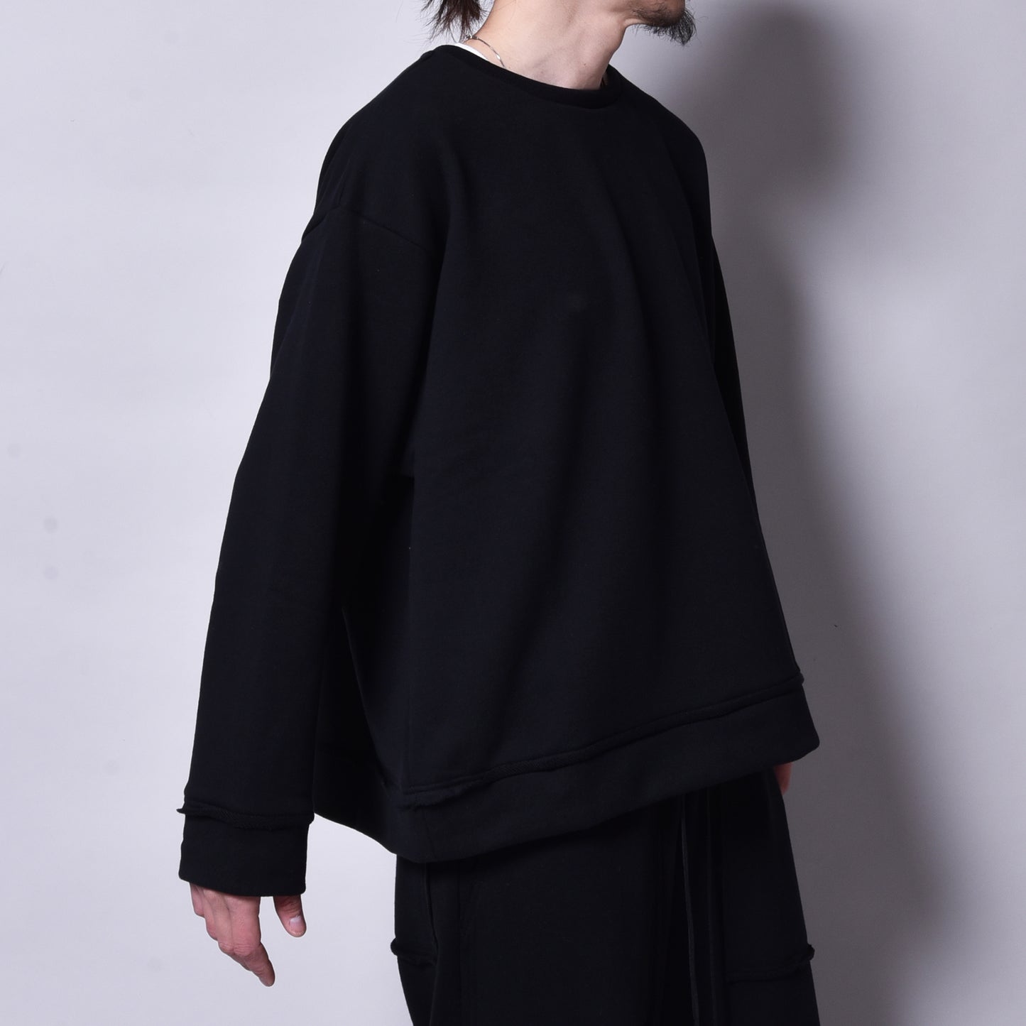rin /Cut Loose Sweat Long Sleeve BK