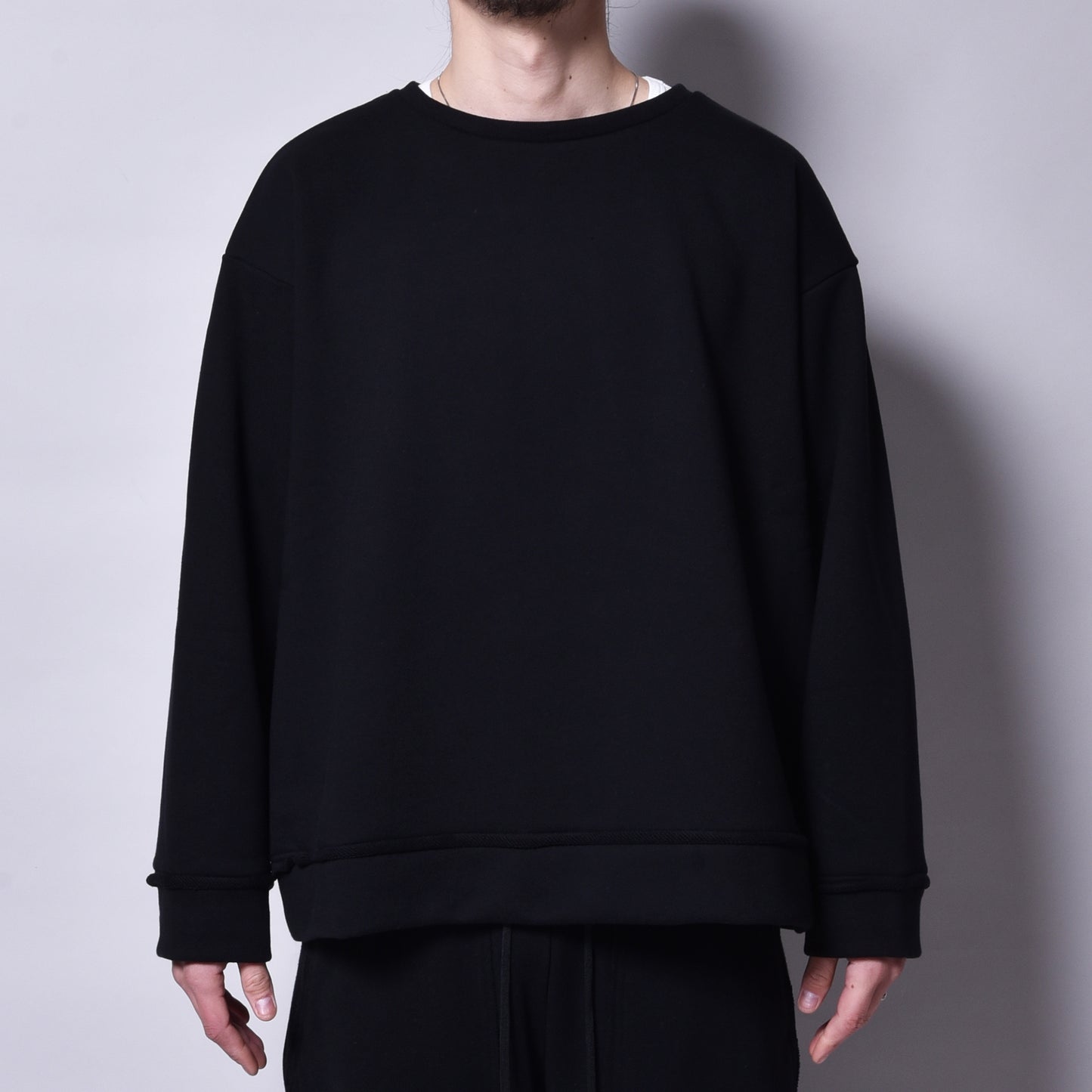 rin /Cut Loose Sweat Long Sleeve BK