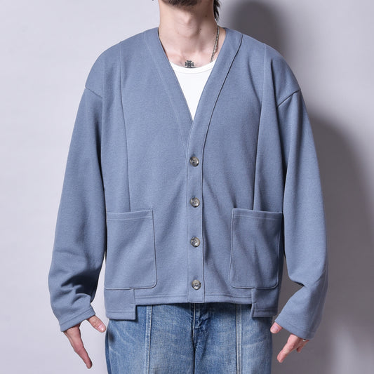 rin / Air Switch Cardigan BLUE GREY