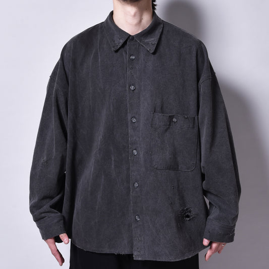 rin / Dust Sumi L/S Shirt BK