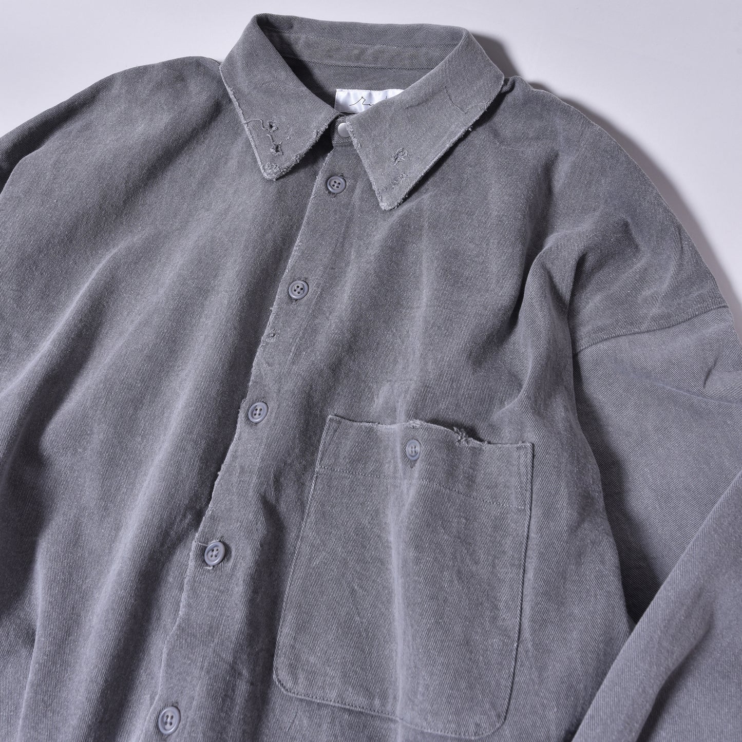 rin / Dust Sumi L/S Shirt GREY